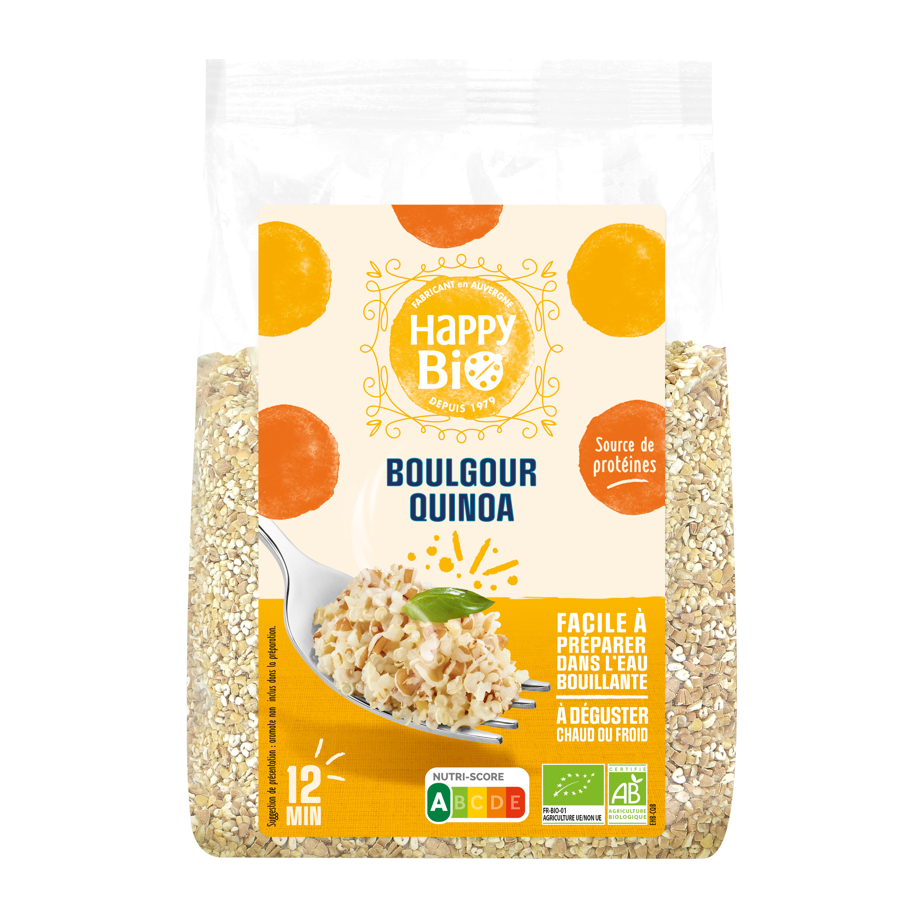 Boulgour & Quinoa - Happy Bio