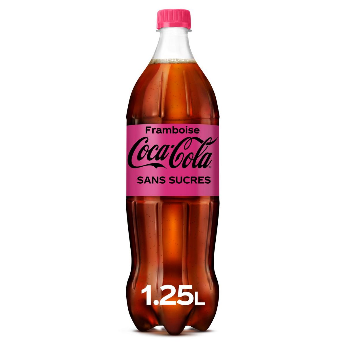 COCA COLA Boisson gazeuse aux extraits végétaux goût framboise zéro l pas cher Auchan fr