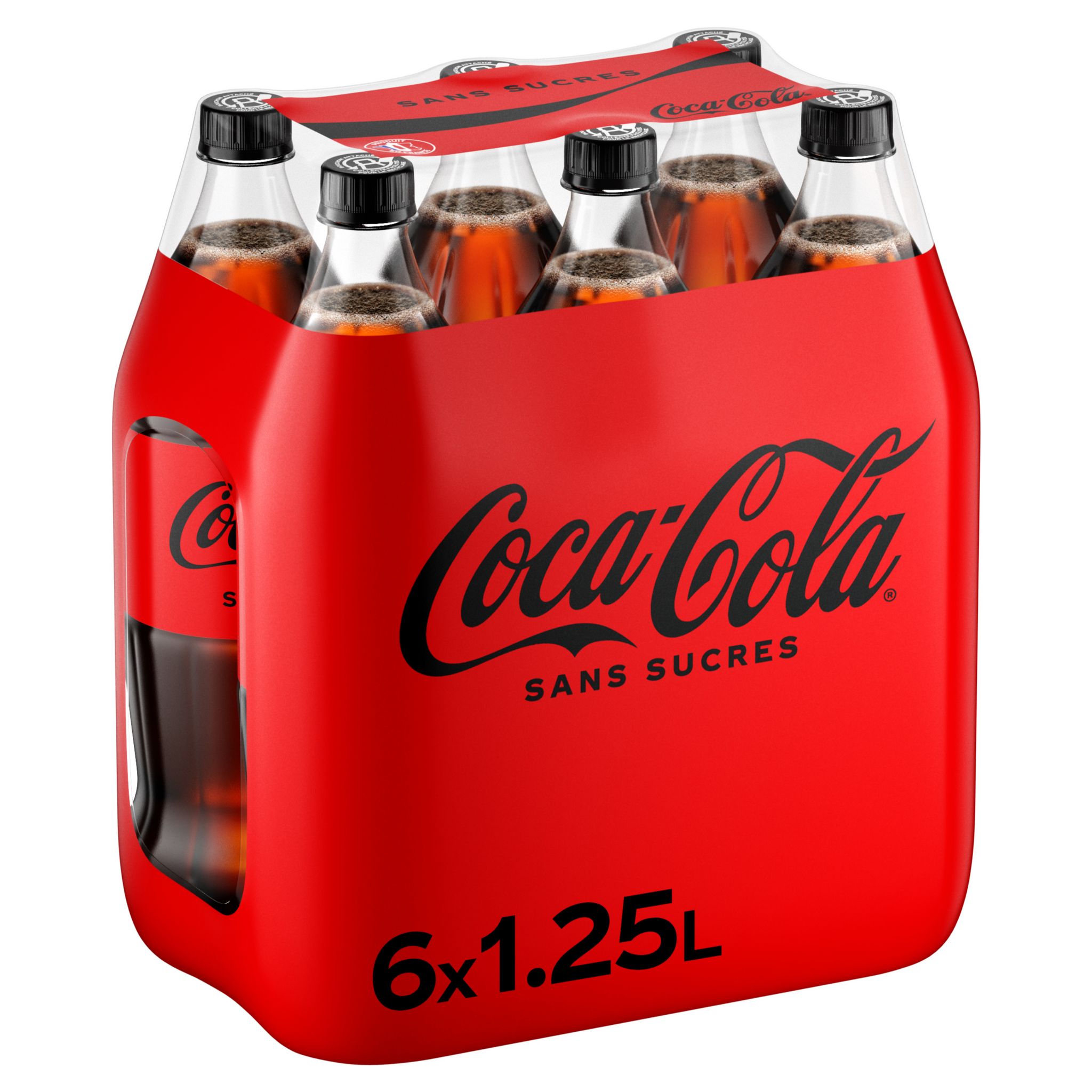 COCA-COLA Boisson gazeuse aux extraits végétaux arôme cerise boîtes 6x33cl  pas cher 