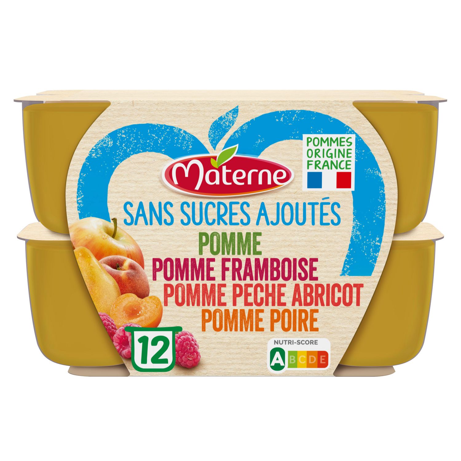 Nestlé - P'tit Brassé Dessert Lacté Poire Coupelle Bébé Dès 6 mois