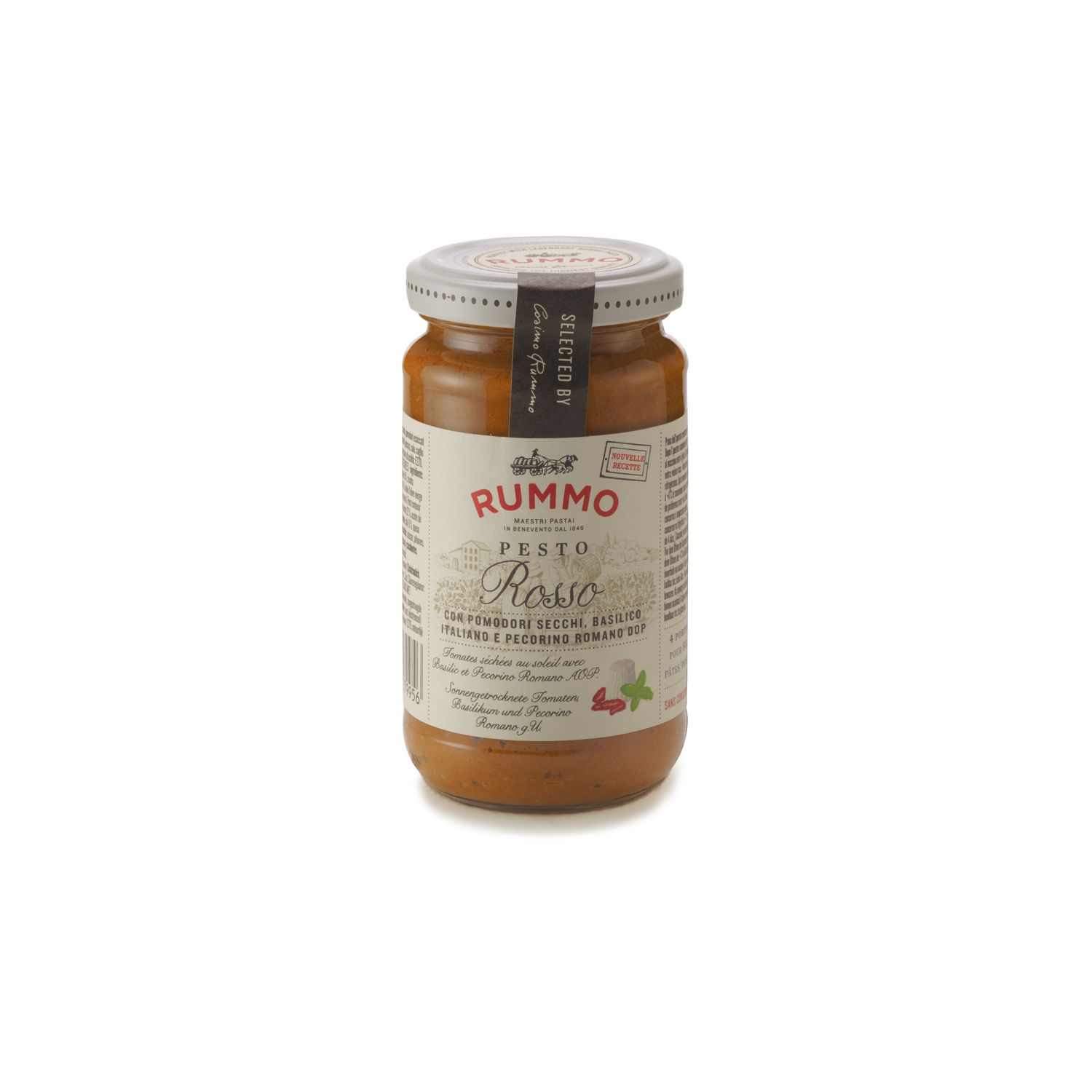 RUMMO Sauce pesto rosso en bocal 190g pas cher 