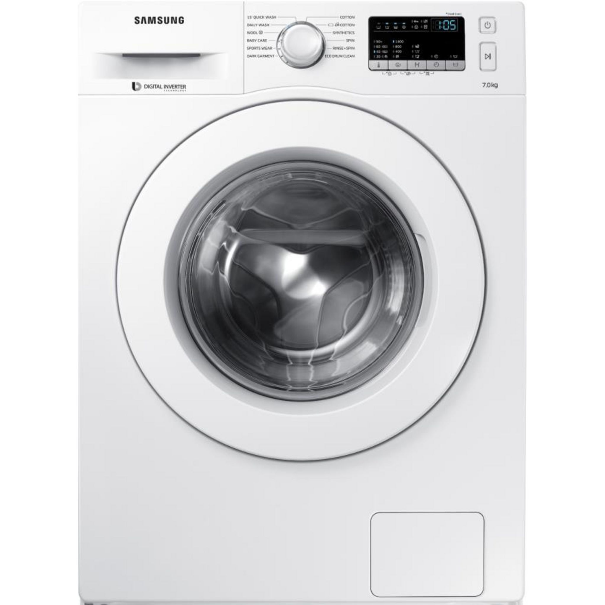 Achat pas cher Lave-linge Samsung WW7SJ3283KW 7 KG 1200 RPM en Israel