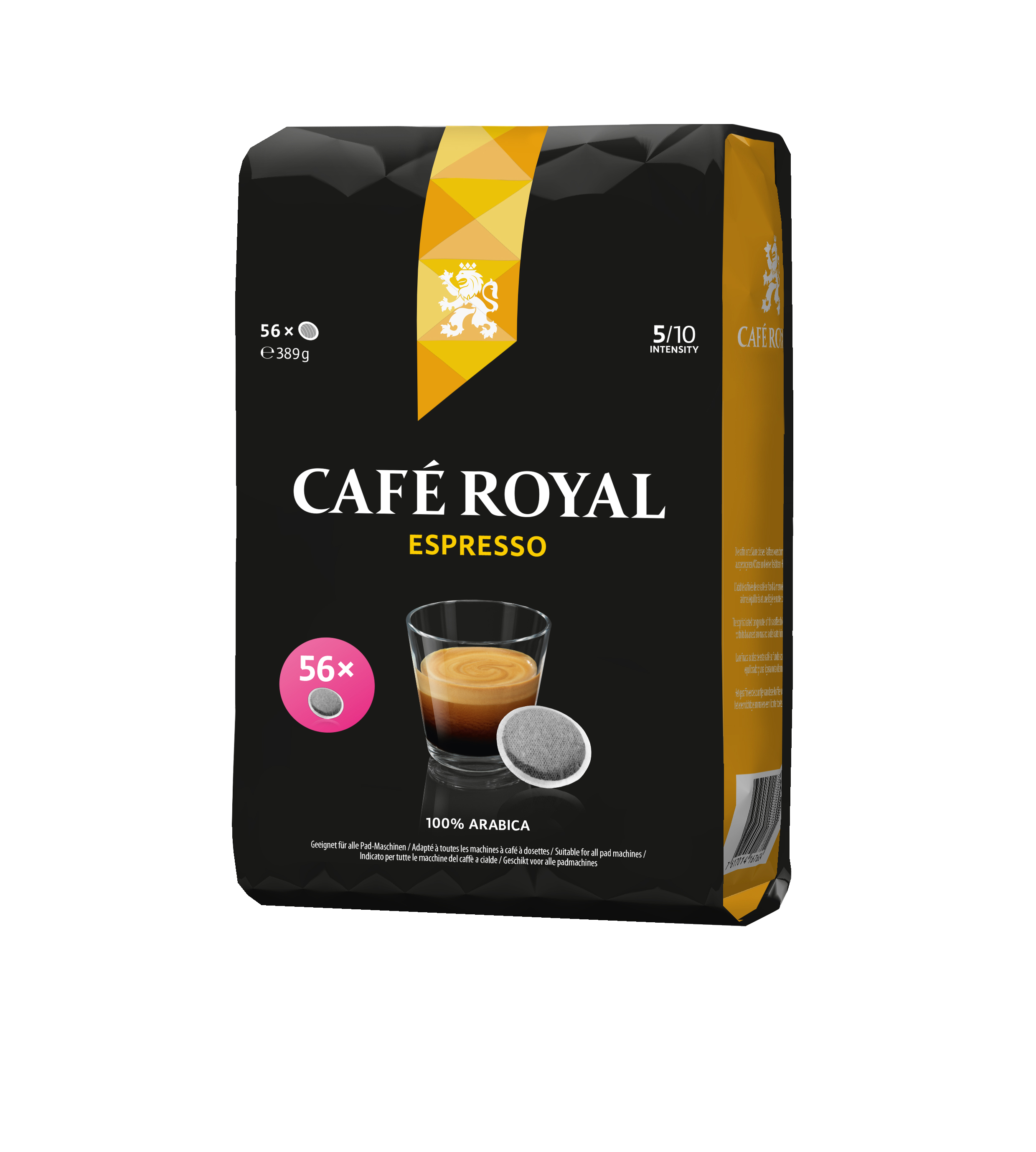 Café Royal Espresso Bio 100 Capsules pour Cafetière à Café