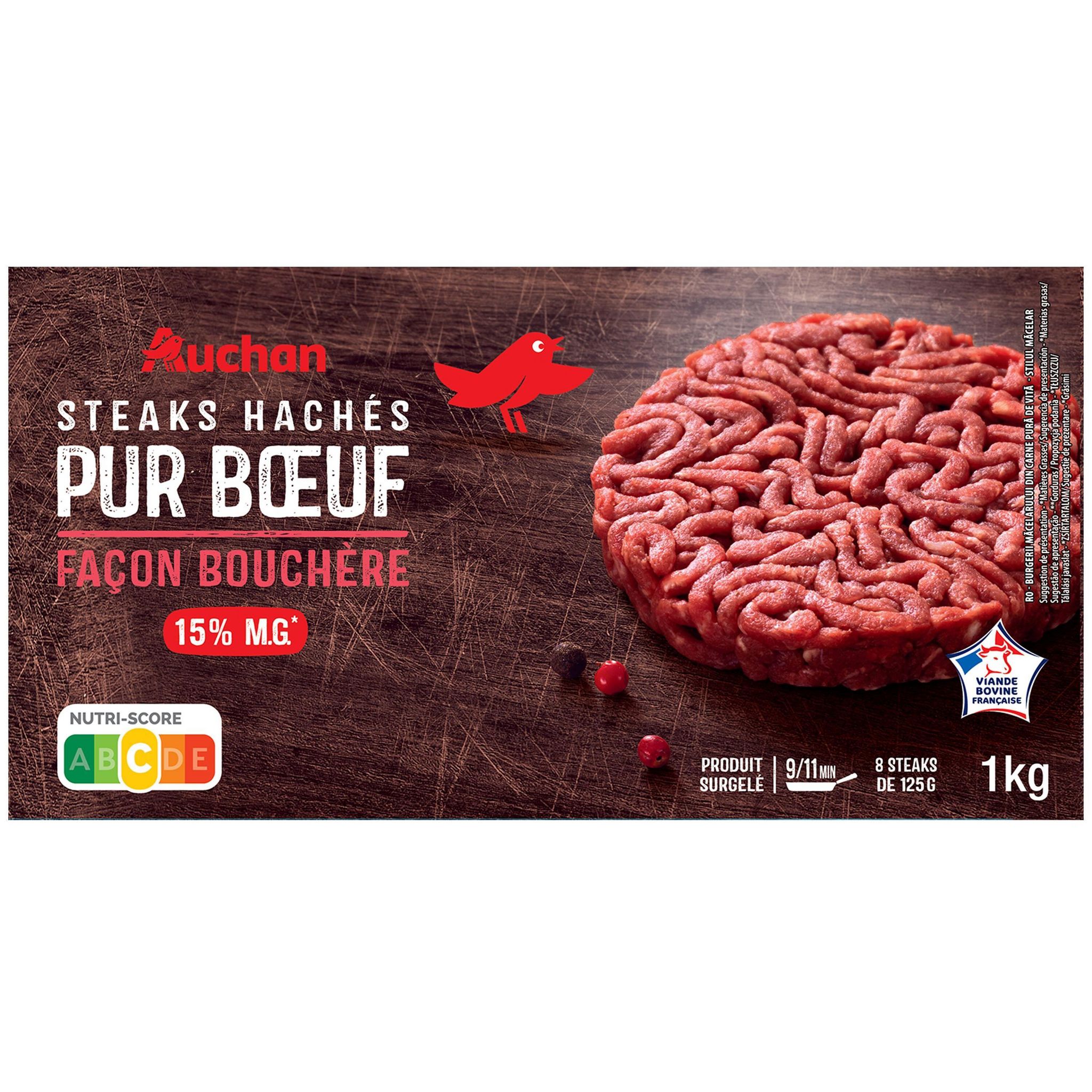 CHARAL Viande hachée à cuisiner 100% pur bœuf 15% MG 800g pas cher