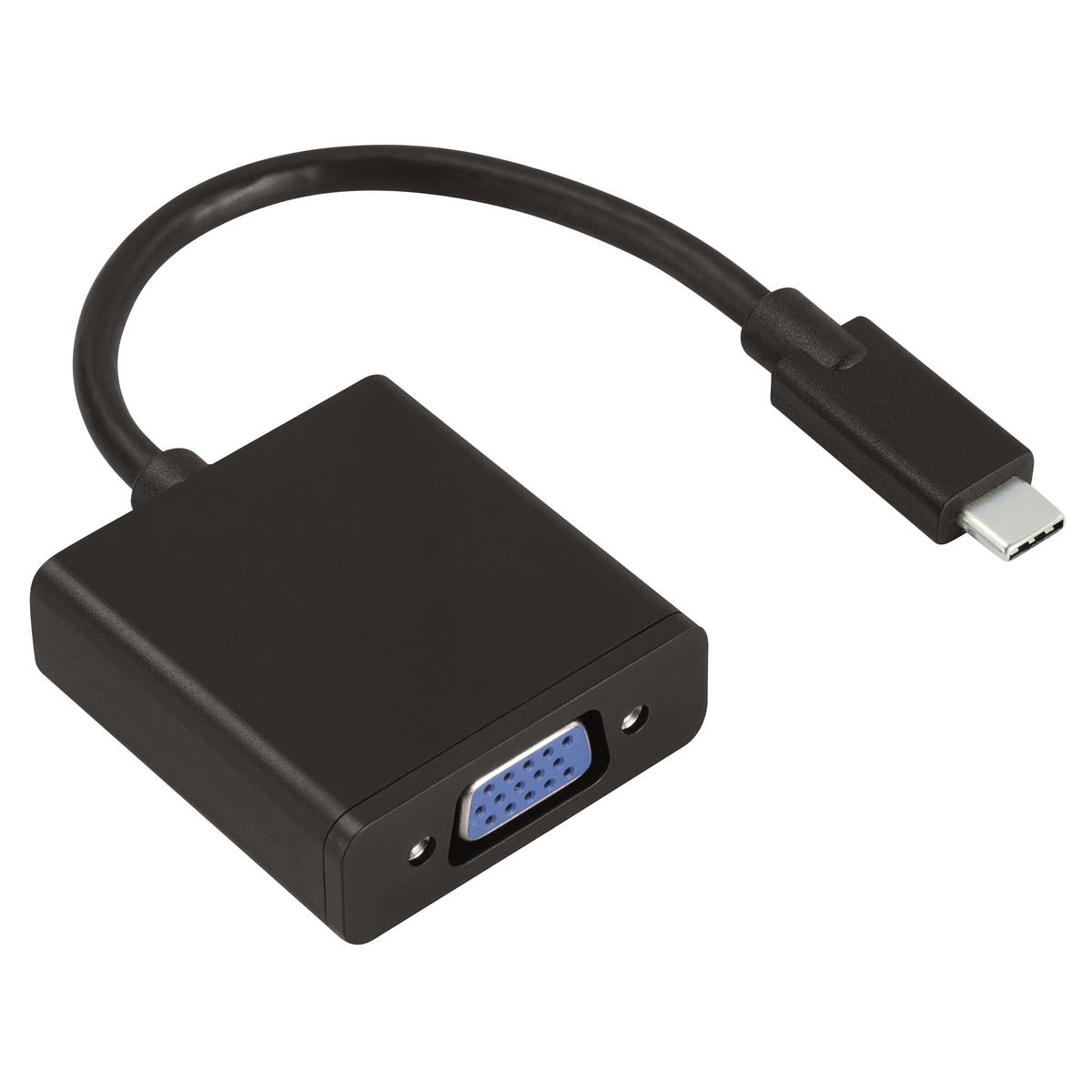 QILIVE Adaptateur USB Type C Mâle / VGA Femelle DisplayPort