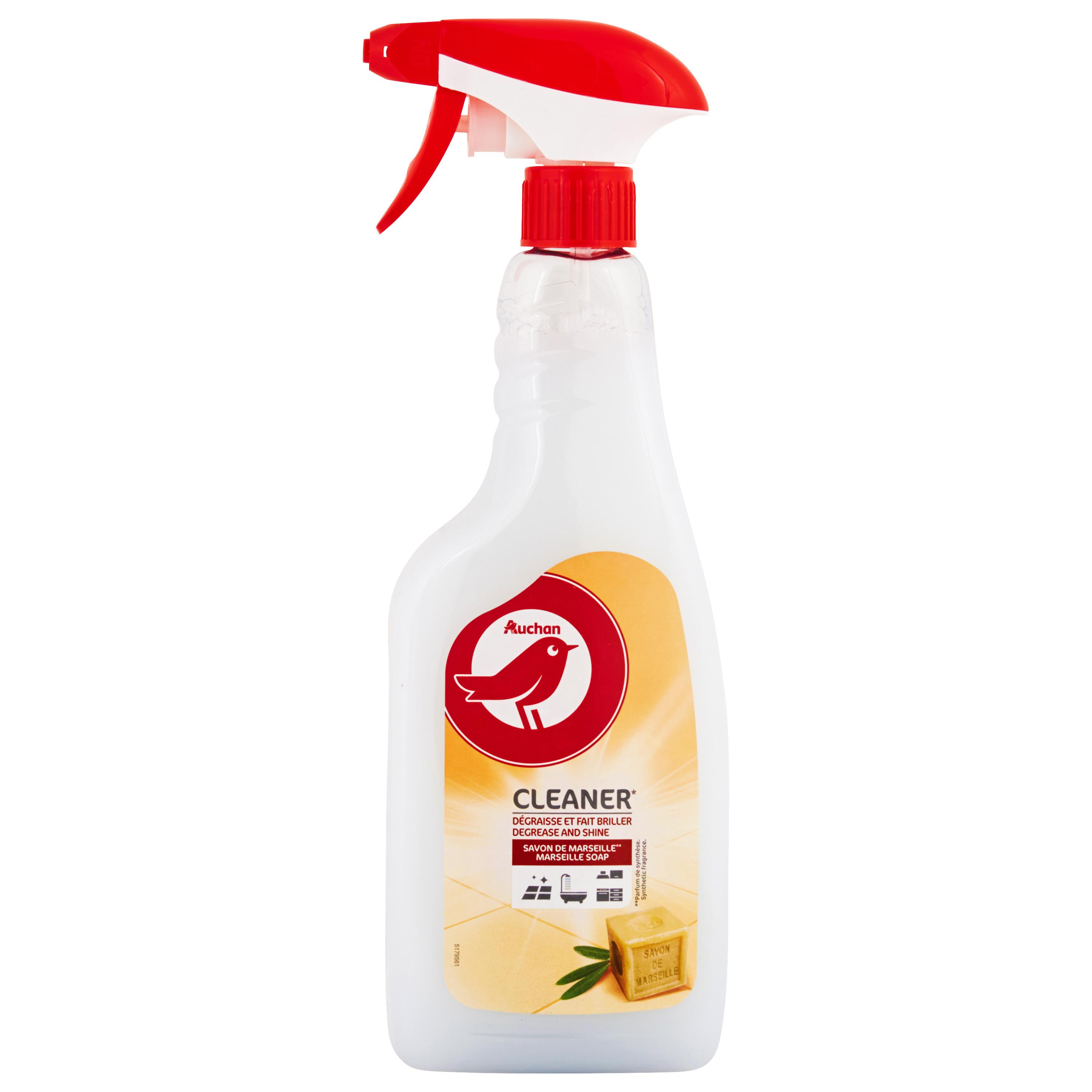 AUCHAN Spray nettoyant avec javel multi surfaces 750ml pas cher 