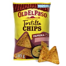 OLD EL PASO Tortilla chips saveur paprika  185g