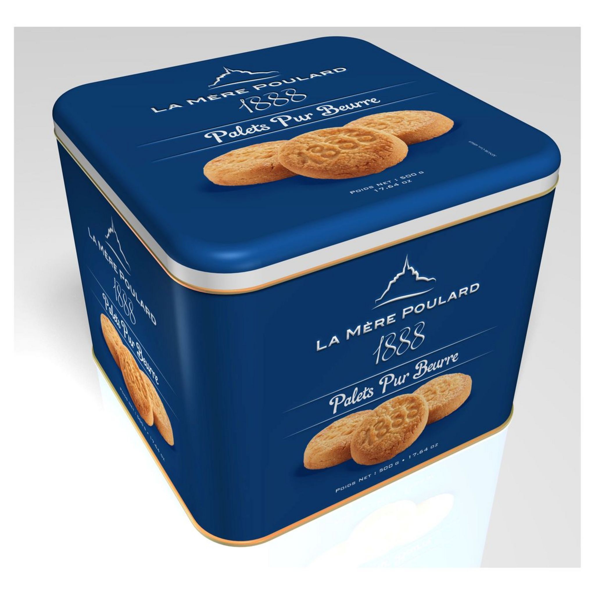 Palets Pur Beurre 2 sachets de 4 biscuits La Mère Poulard 125Grs - Drive  Z'eclerc