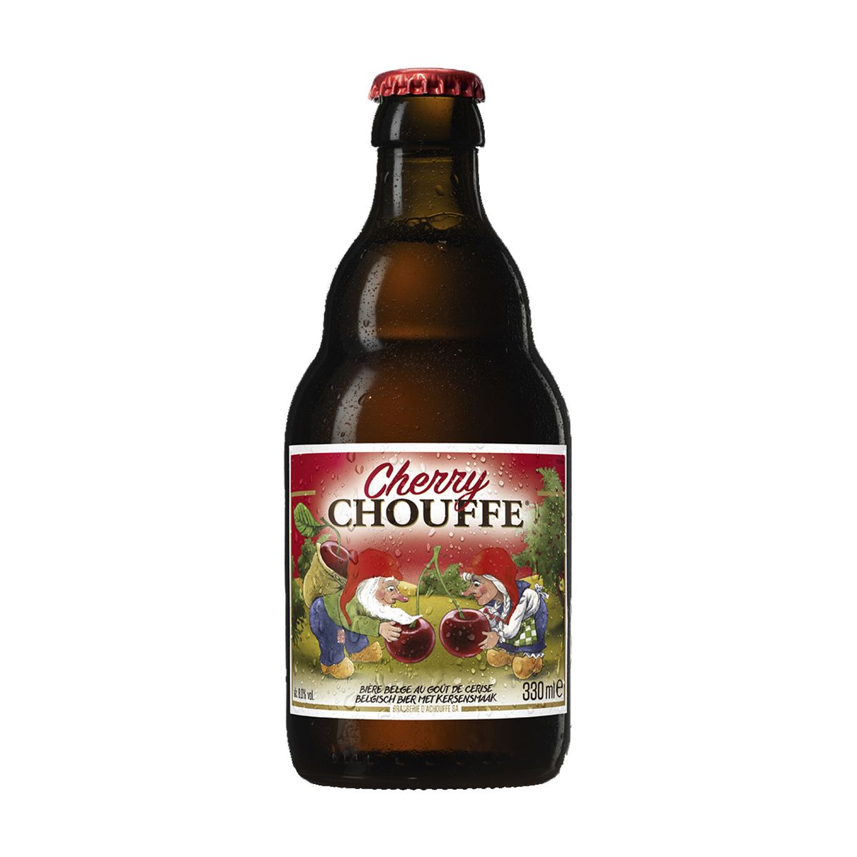 LA CHOUFFE Bière rouge belge cherry 8% bouteille 33cl