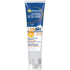 GARNIER Ambre Solaire UV Ski crème & stick lèvres enfants & adultes SPF50+ 23ml