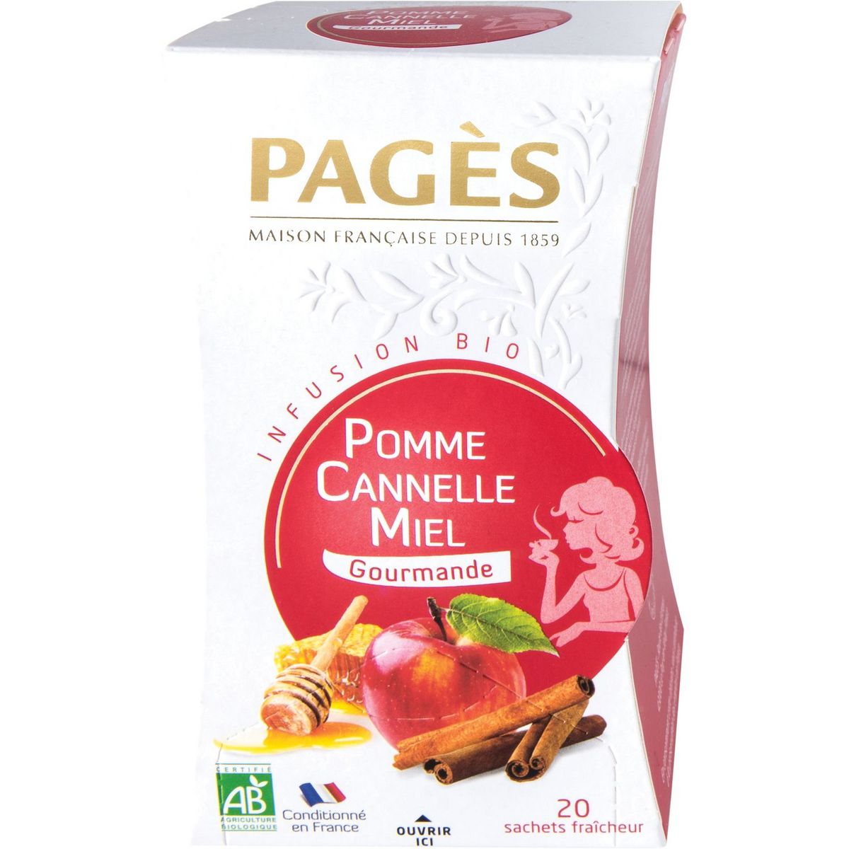 Infusion Pomme Cannelle - 30 sachets