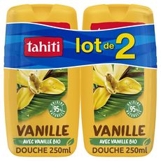 TAHITI Gel douche hydratant vanille 2x250ml