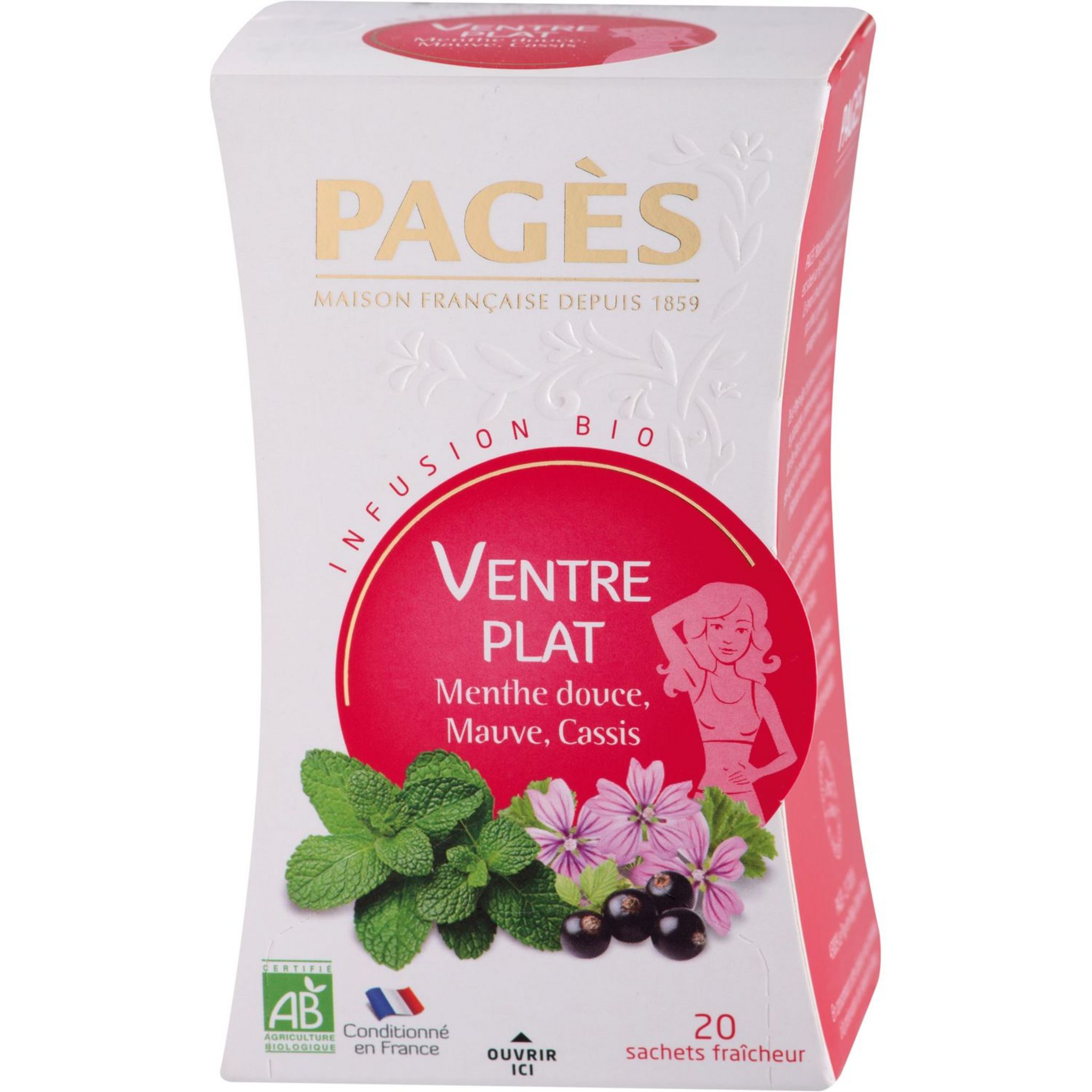 Pagès - Infusion spéciale 5 plantes BIO x20 - Supermarchés Match