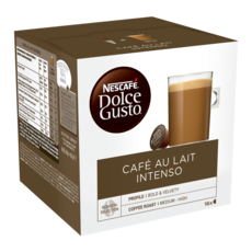 DOLCE GUSTO Café au lait intense en dosette 16 dosettes 160g