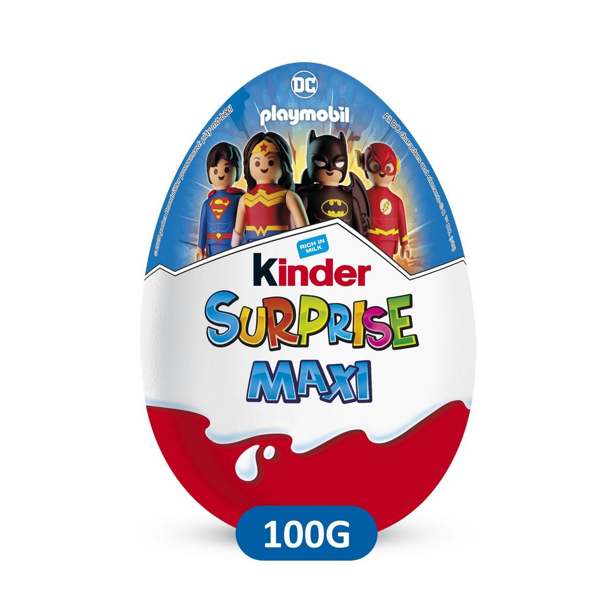 KINDER Surprise Maxi 1 pièce 100g pas cher 