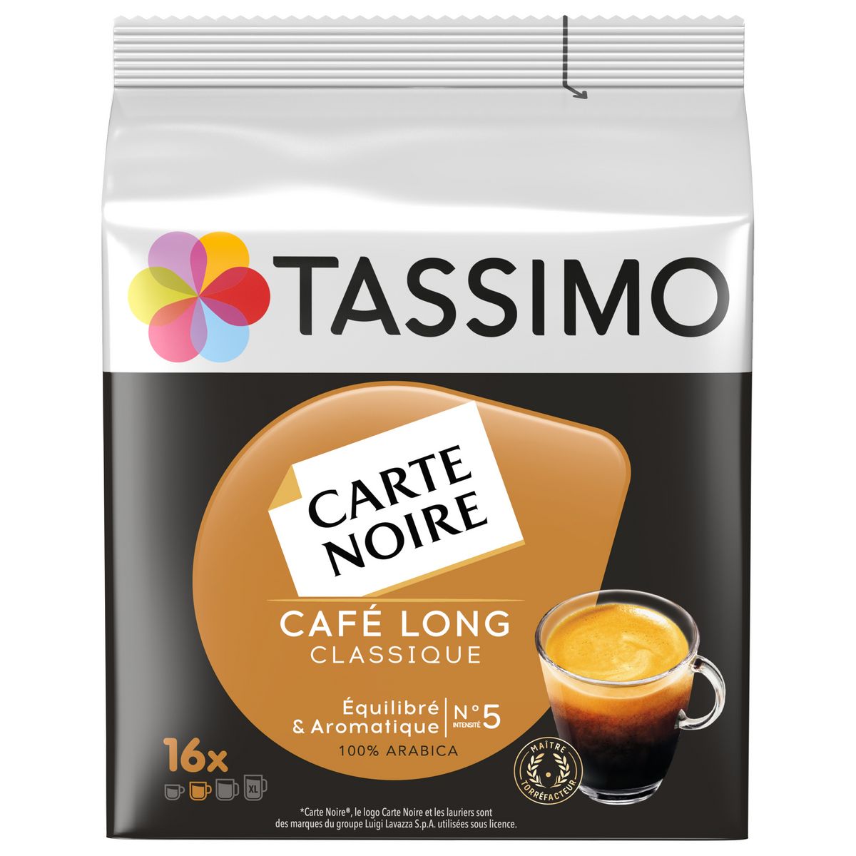 36 dosettes de café Carte Noire Classic - Café en dosette, en capsule