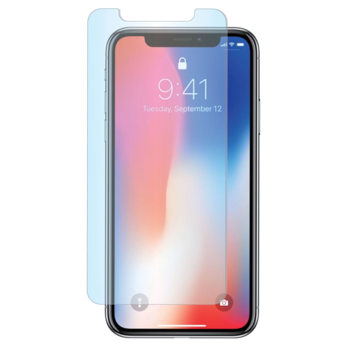 QILIVE Protection écran pour Apple iPhone Xs Max - Transparent pas