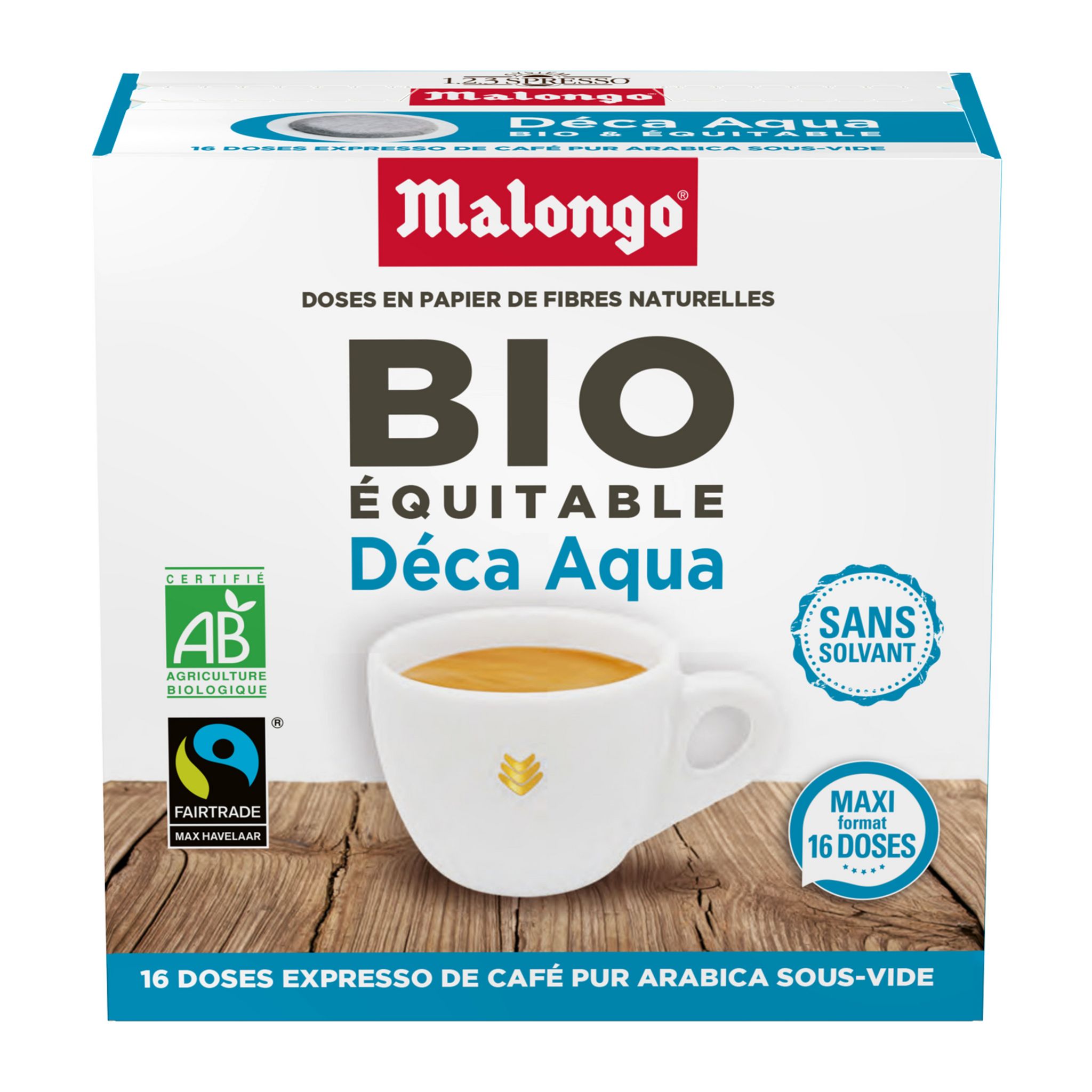 Malongo Dosettes de café malongo - En promotion chez Auchan Ronq