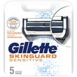 GILLETTE Skinguard Sensitive recharge lames de rasoir 5 recharges
