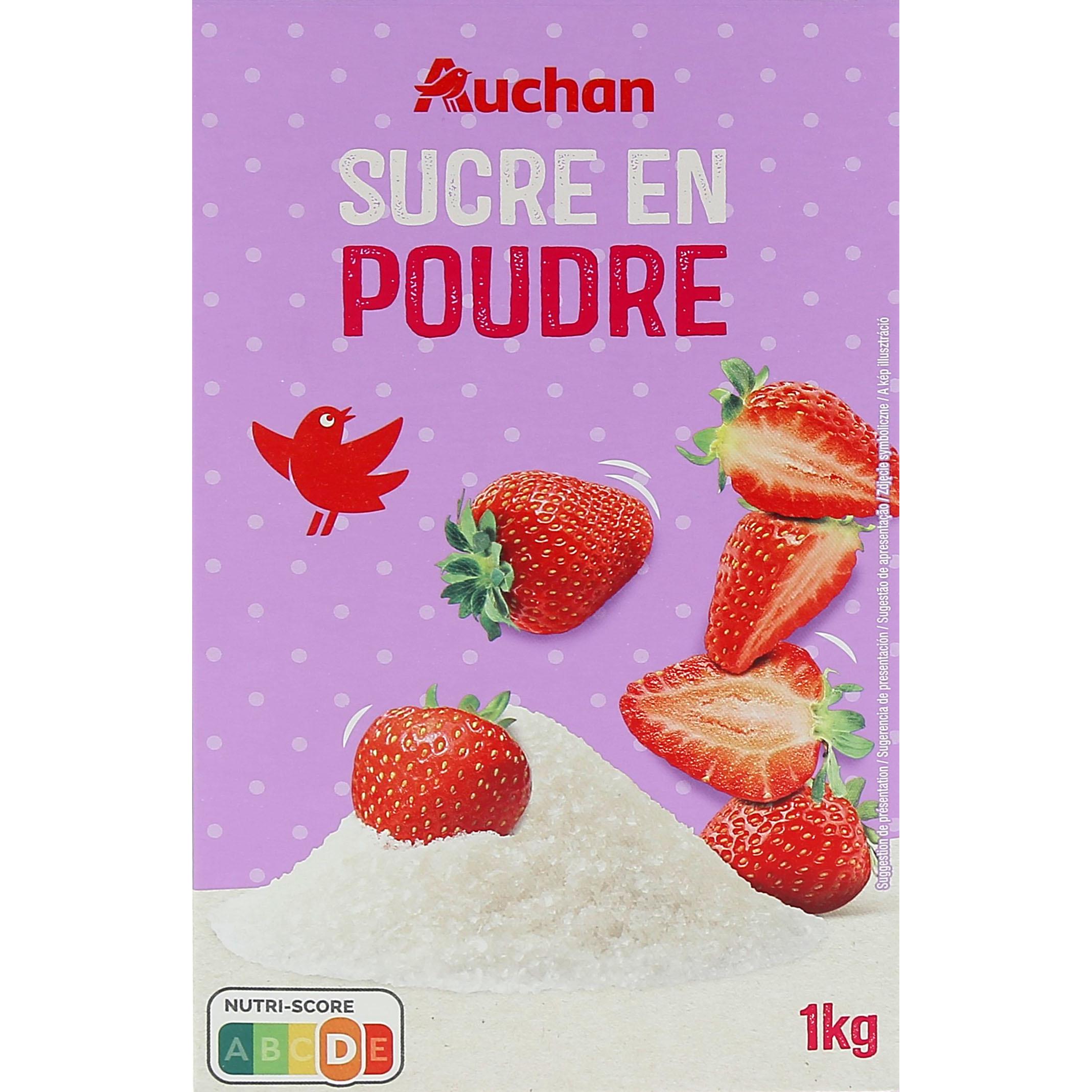 Sucre blanc en poudre - 1 kg - ECO + au meilleur prix