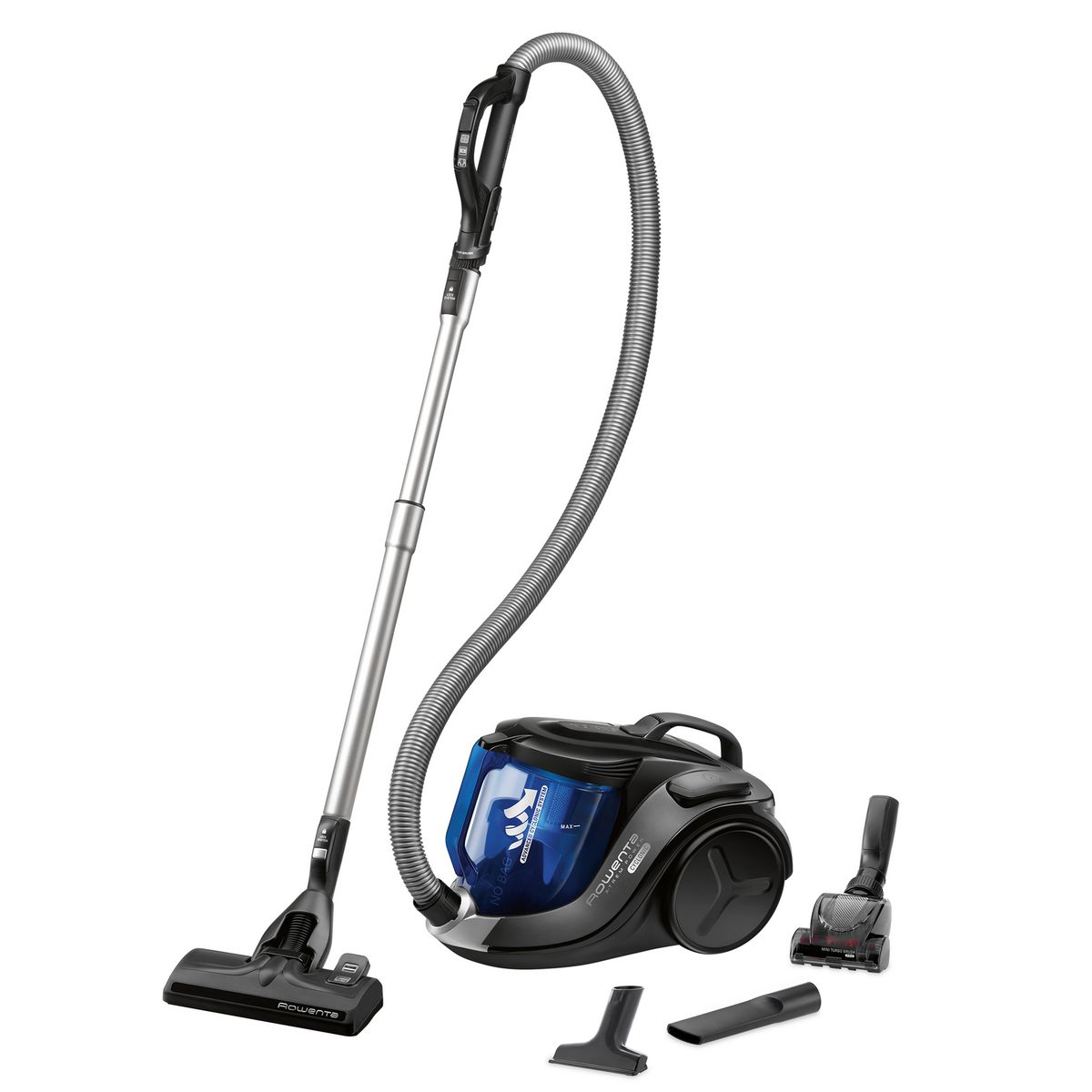 ROWENTA Aspirateur tra neau sans sac RO6971EA Noir et Bleu pas