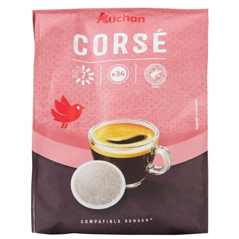 Dosette Senseo compatible Café Grand'Mère Corsé - 54 dosettes