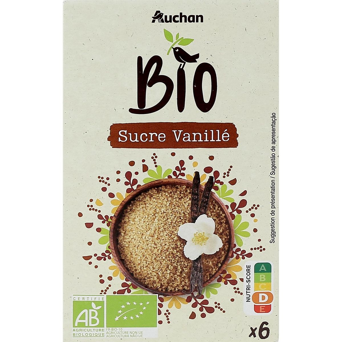 Sucre vanillé bio