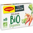 MAGGI Bouillon Kub de légumes bio 8 tablettes 80g