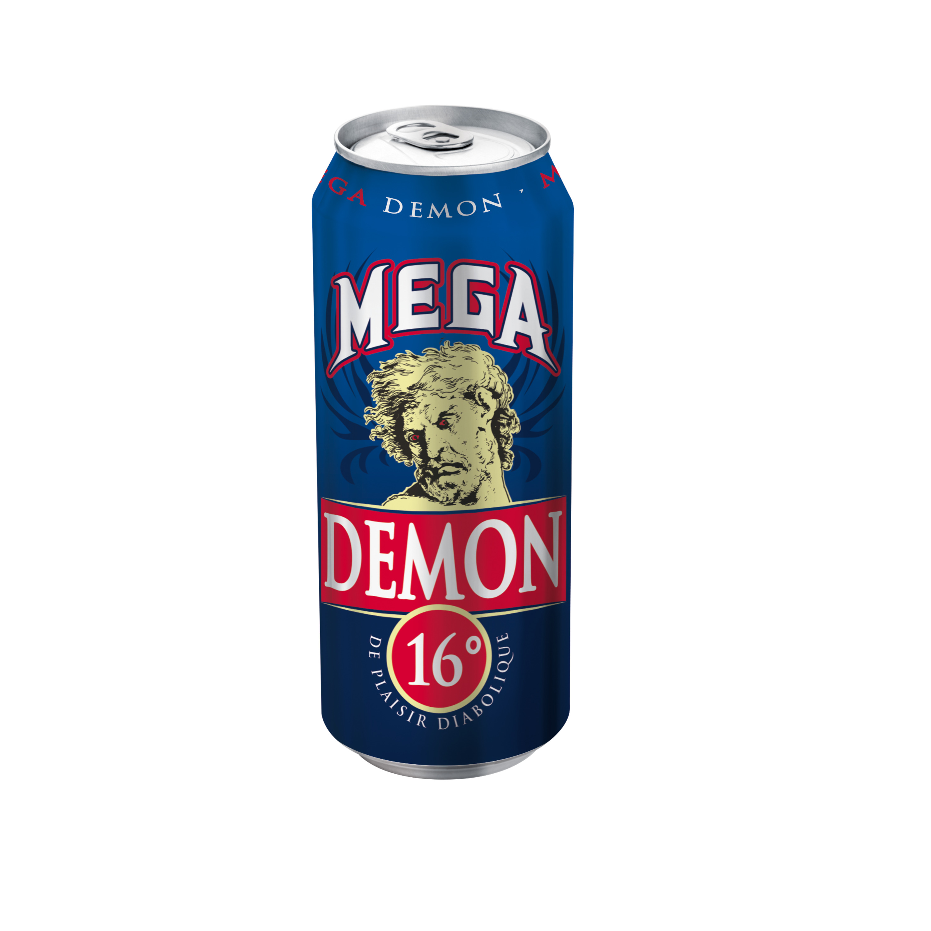 MEGA DEMON Bière blonde 16% boîte 50cl pas cher - Auchan.fr