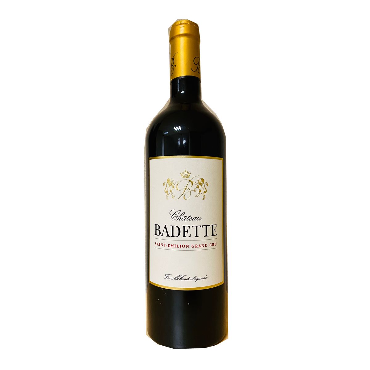 Vin rouge AOP Saint-Emilion grand cru Château Badette 2017 75cl