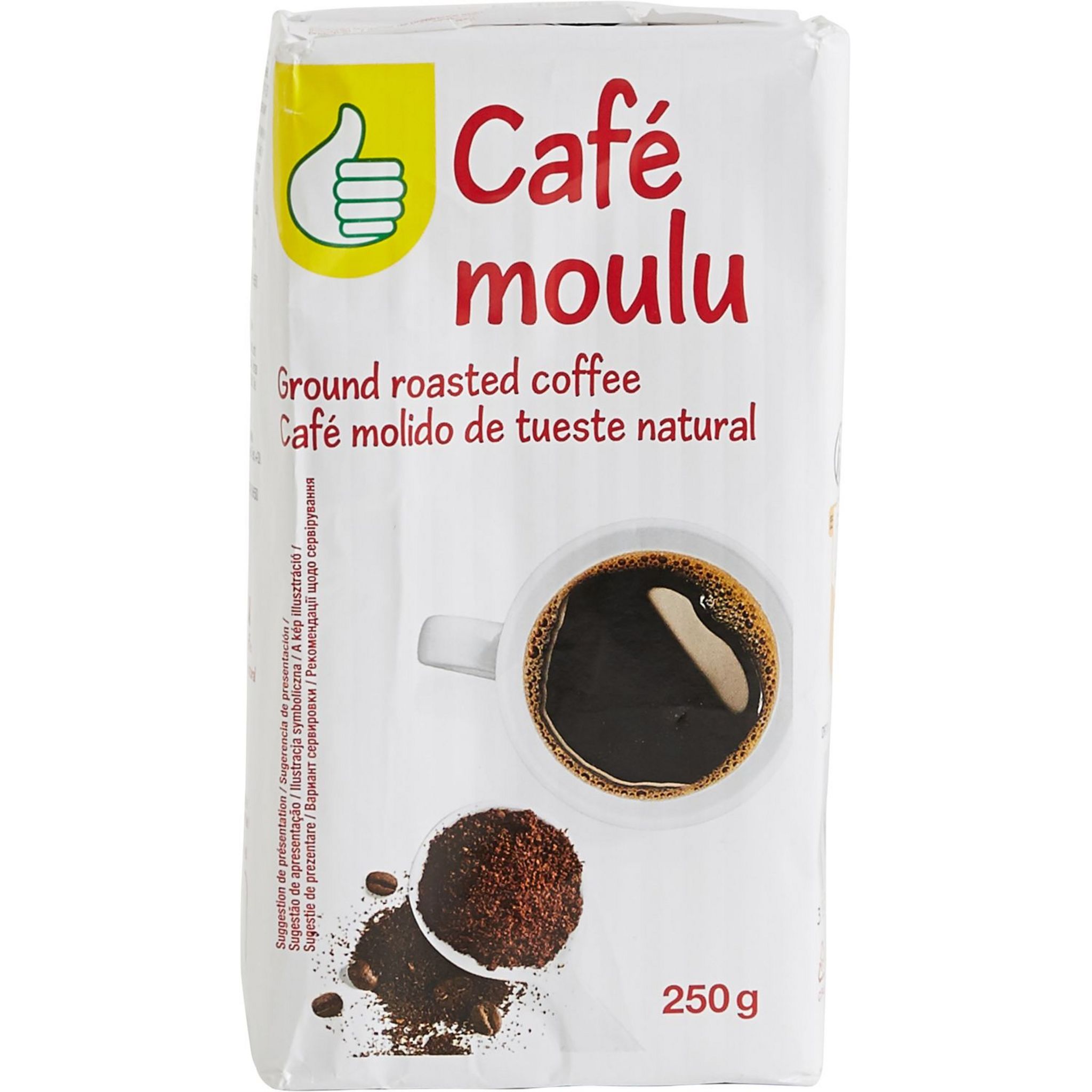 POUCE Café moulu 250g pas cher 