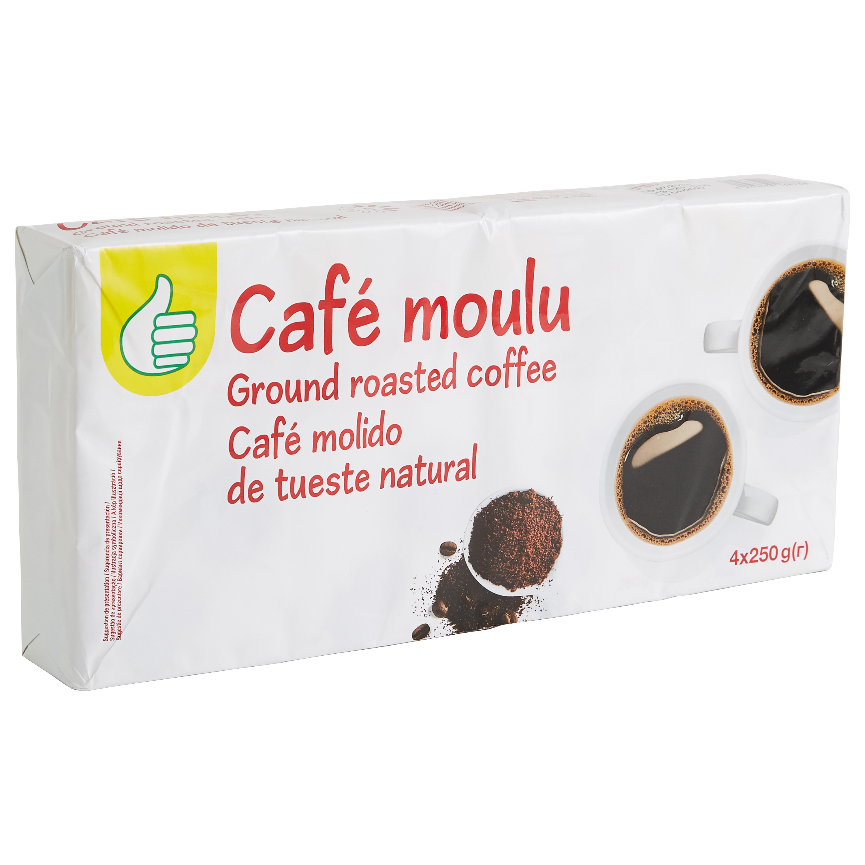 GRAND'MERE Café moulu familial 4x250g 