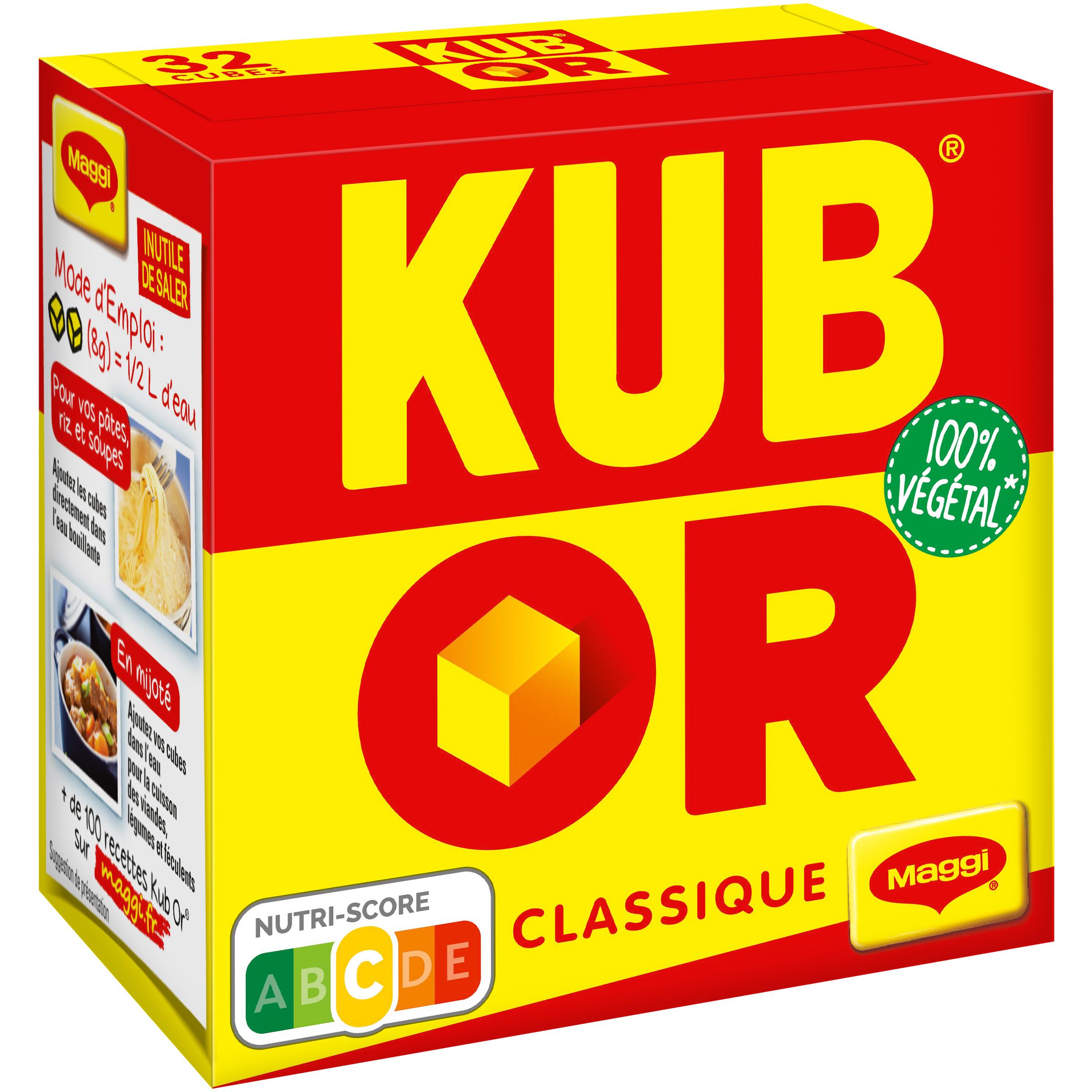 Maggi Bouillon KUB Volaille (18 tablettes) 180g : : Epicerie