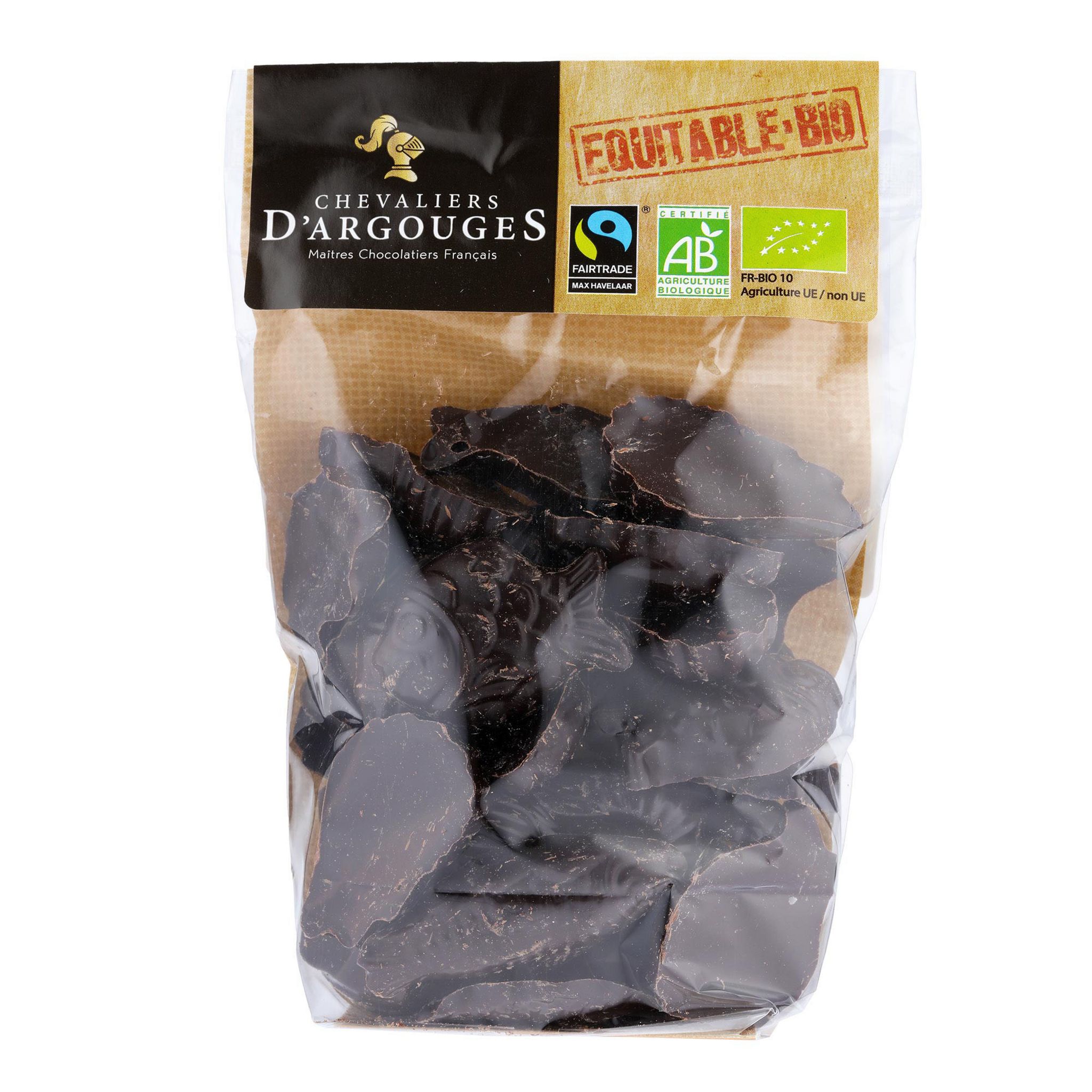 Les chevaliers d'Argouges - Chocolat pâtissier Noir Bio 200g