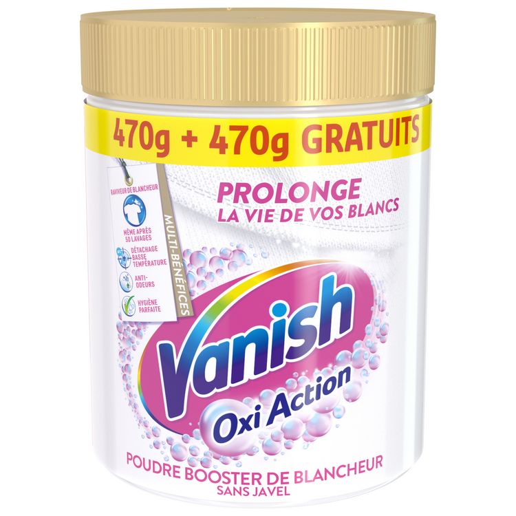 Vanish oxi action Raviveur de blancheur - 470g - Drive Z'eclerc