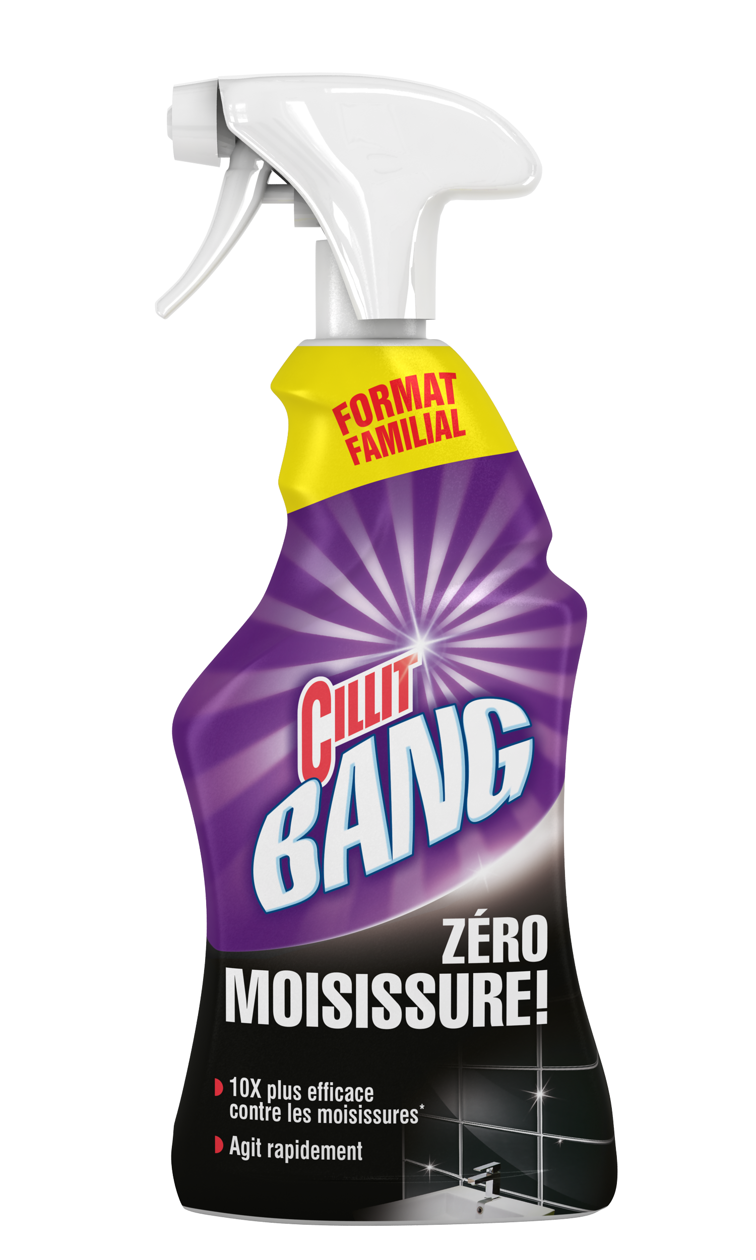 CILLIT BANG Nettoyant spray zéro moisissure 900ml pas cher 