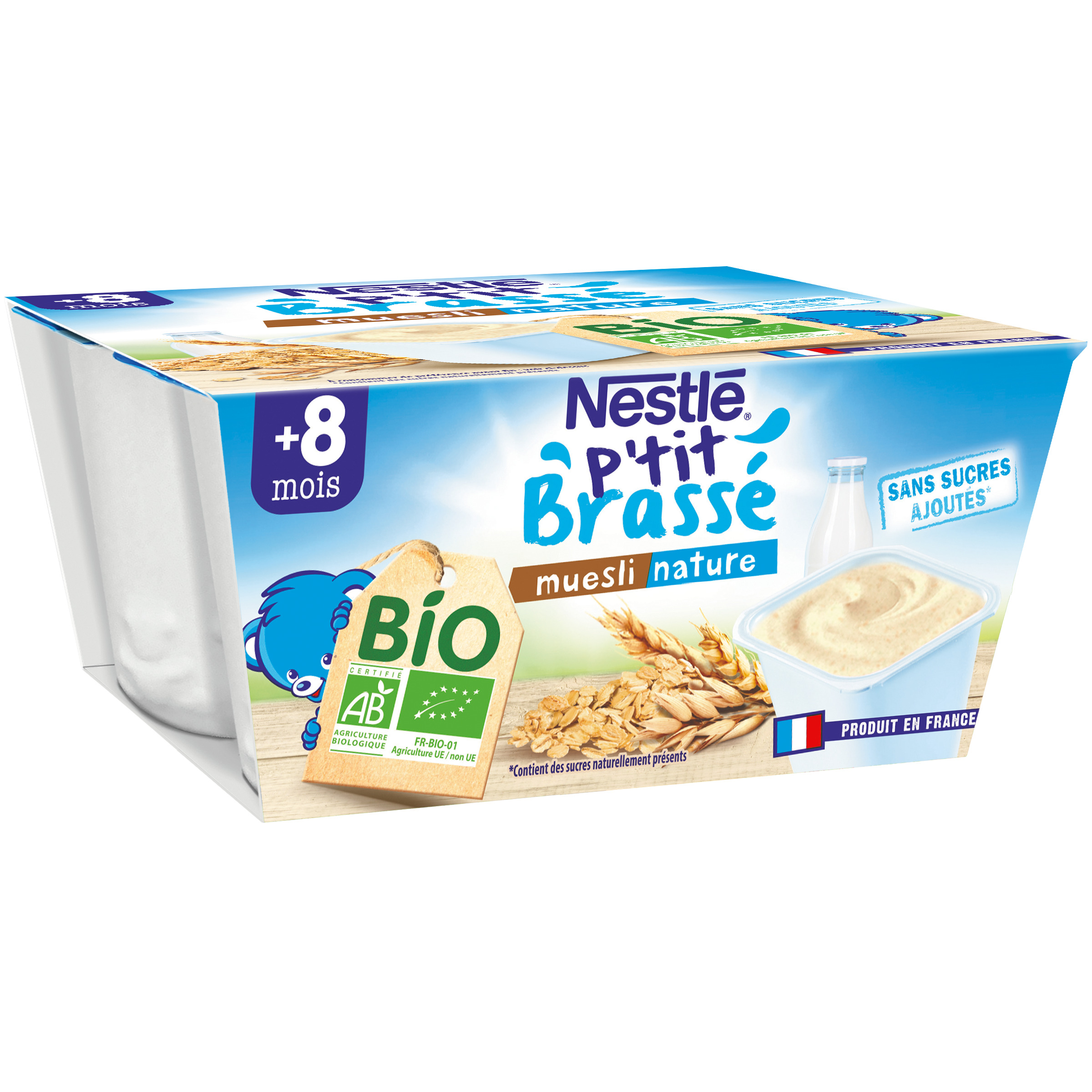 Achetez, Nestlé P'tit brassé nature 4x90g