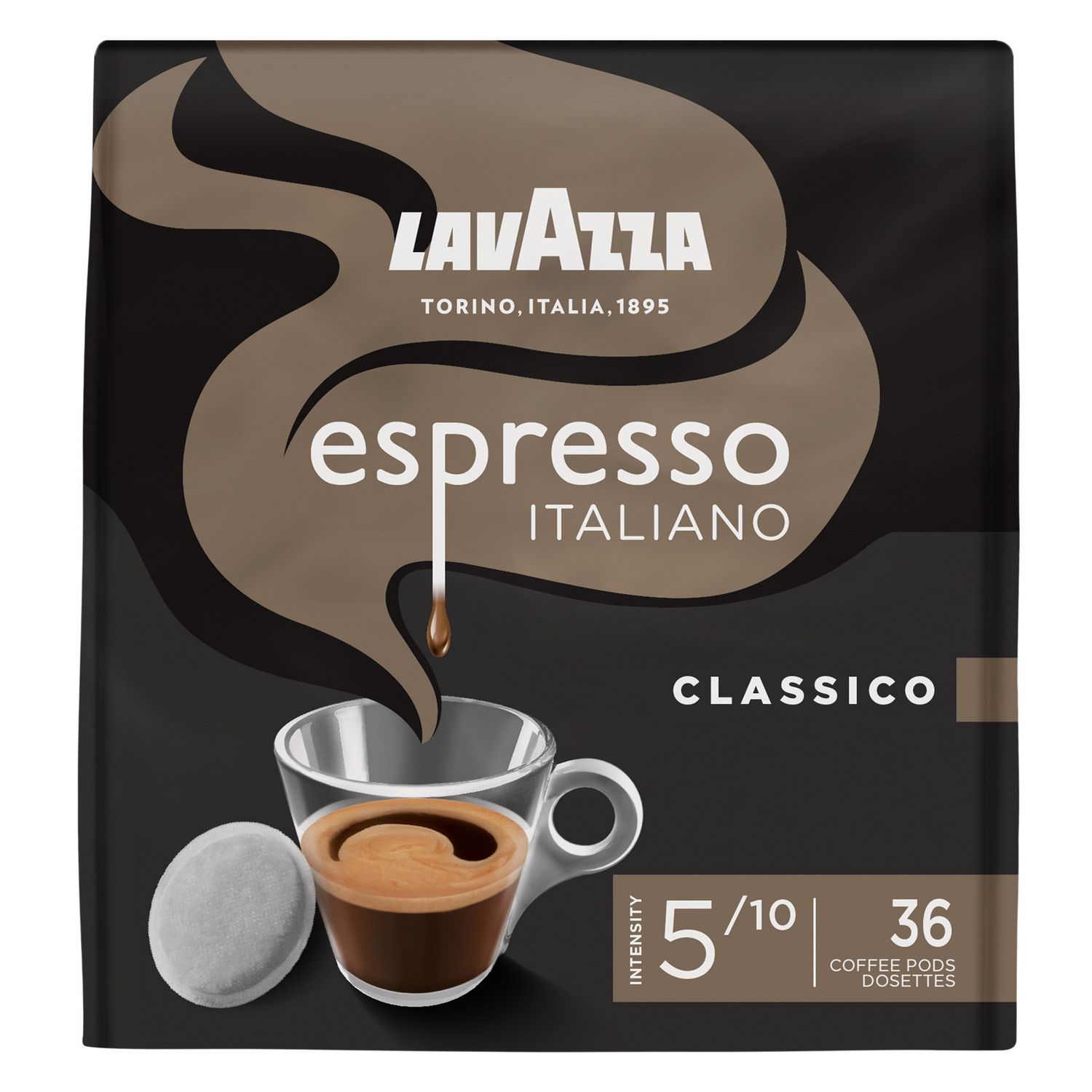 Café moulu espresso décaféiné Lavazza