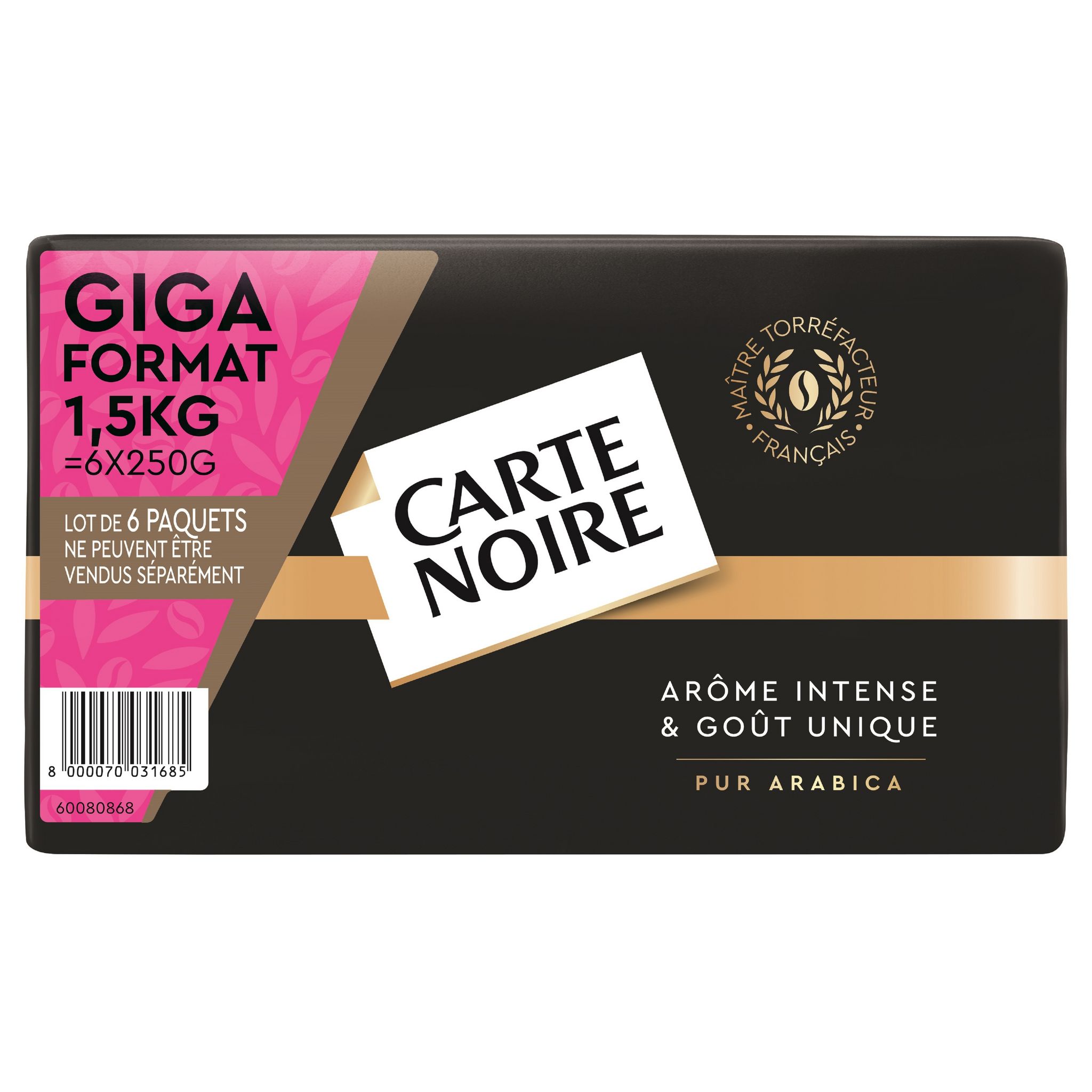 Café en grains Carte Noire Classique 100 % Arabica - paquet de 1