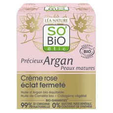 SO BIO ETIC Crème de jour rose extra fermeté peaux matures 50ml