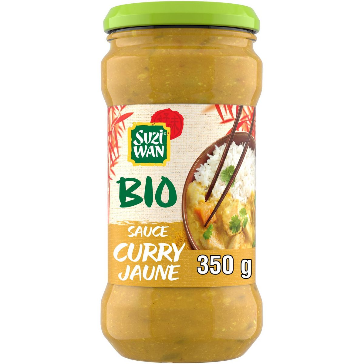Pâte de curry jaune - Bio