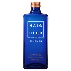 HAIG CLUB Scotch whisky single grain Clubman 40% 70cl