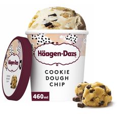 HAAGEN DAZS Crème glacée en pot cookie dough chip 394g