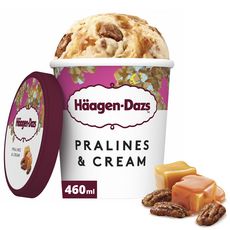 HAAGEN DAZS Pot de crème glacée praline et crème 400g