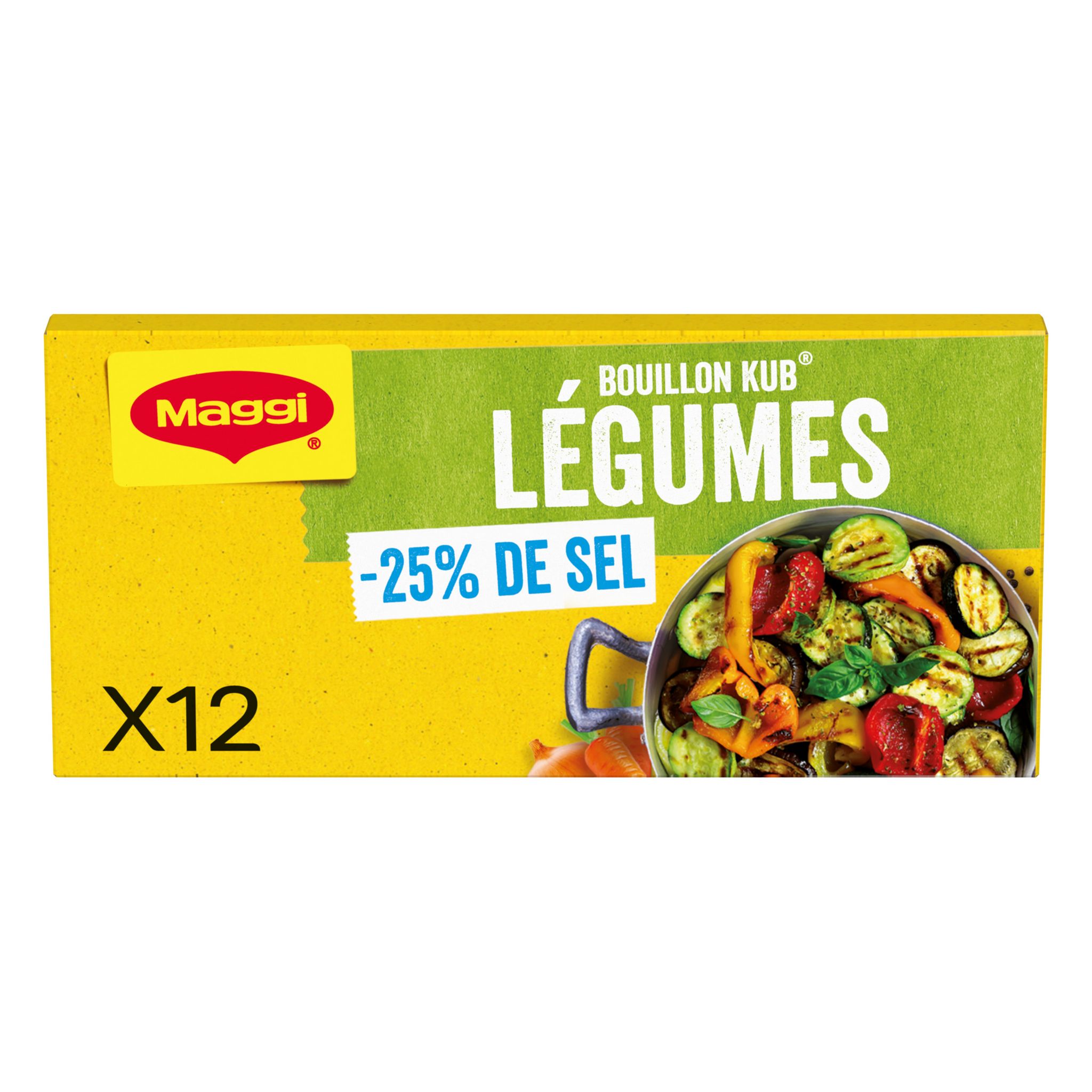 Maggi Bouillon KUB Volaille (18 tablettes) 180g : : Epicerie