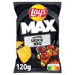 LAY'S Max Chips ondulées saveur sauce BBQ sans conservateur 120g