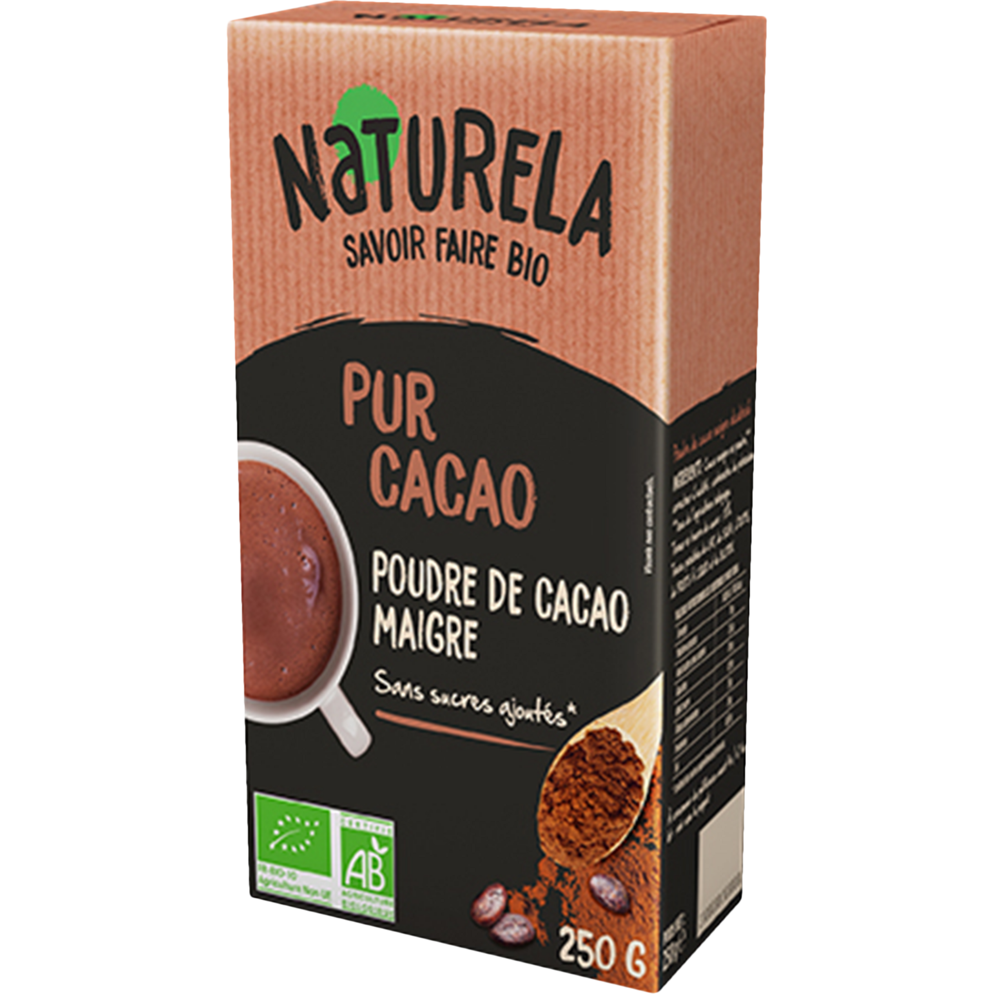 Poudre de cacao maigre sans sucre