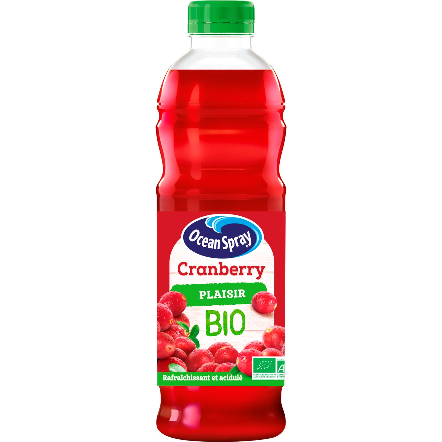 AUCHAN Boisson au jus de cranberry light avec édulcorants 1l pas