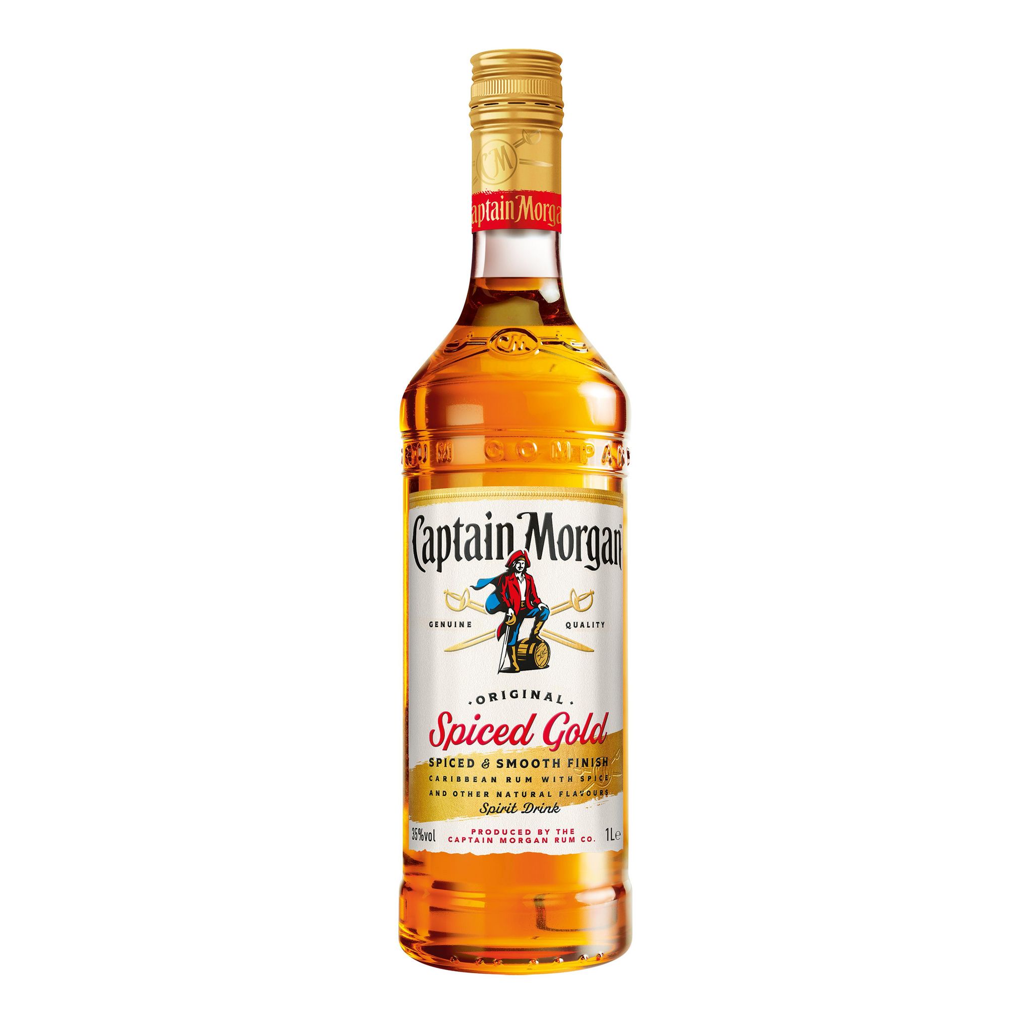 Captain Morgan - Rhum ambré - Spiced Gold - 70cl - 35° Captain Morgan