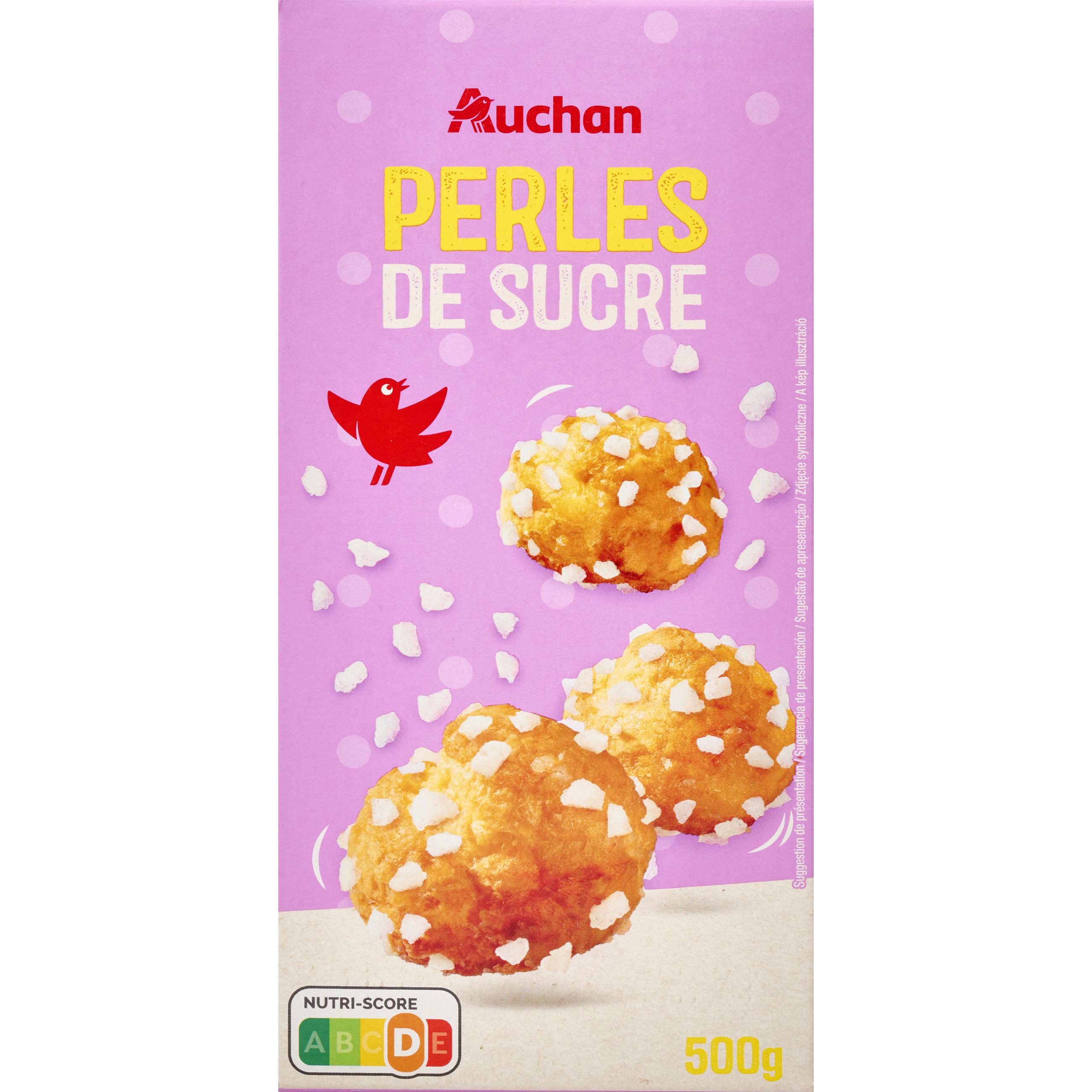 AUCHAN Perles de sucre 500g pas cher 